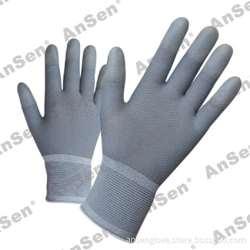 PU Finger Coated Glove (PU810)